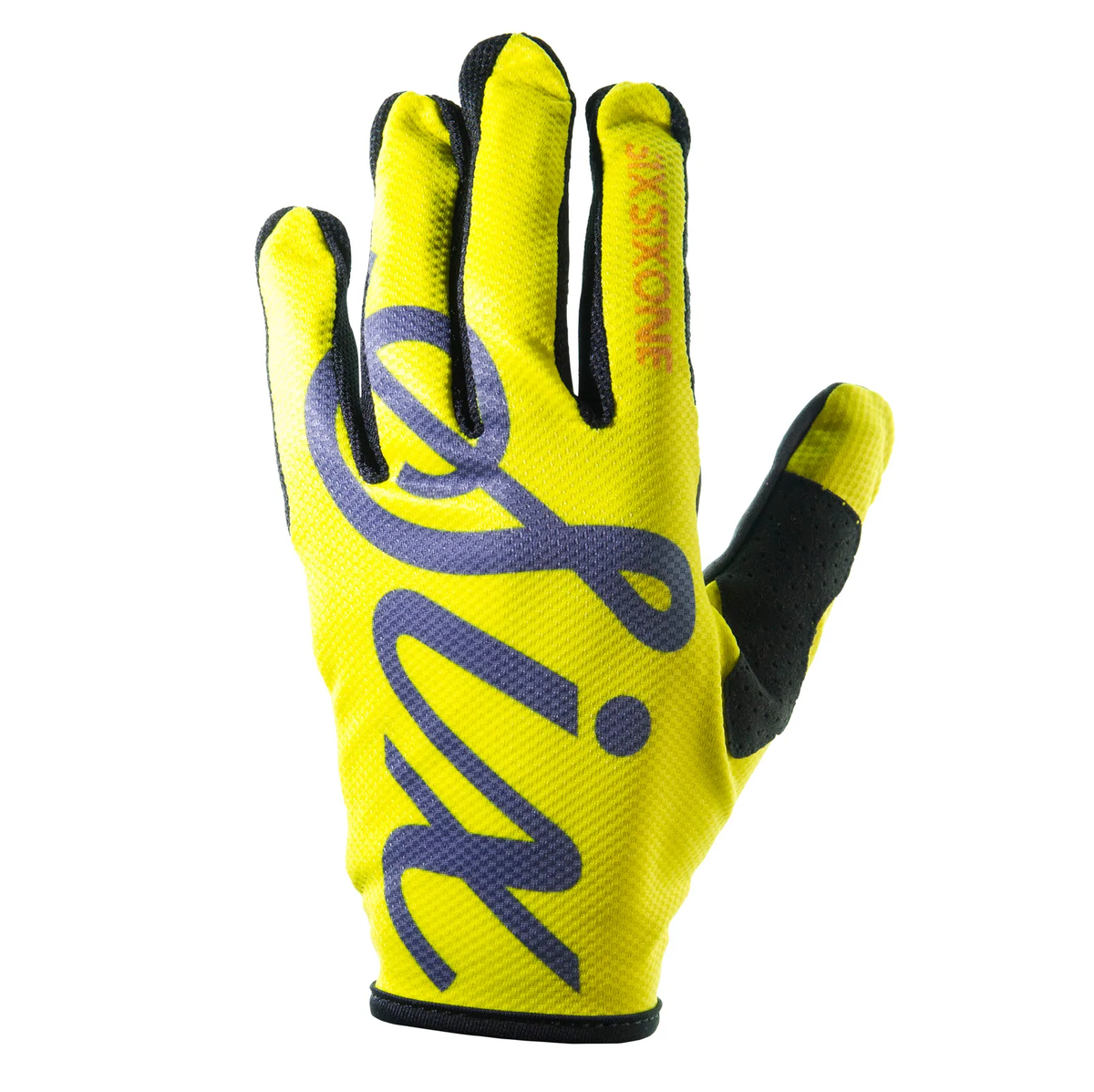 GUANTES SIXSIXONE COMP YELLOW SCRIPT Ciclismo Bolivia