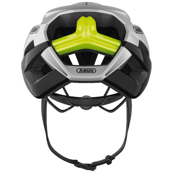 CASCO ABUS STORMCHASER - GLEAM SILVER - L (59-61) – Ciclismo Bolivia