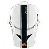 CASCO 100% STATUS CARBY/SILVER- XS (53-54CM)