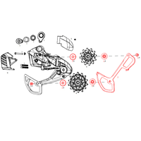 JAULA INTERIOR SRAM PARA DESVIADOR TRASERO SX – NX EAGLE – GX EAGLE AXS